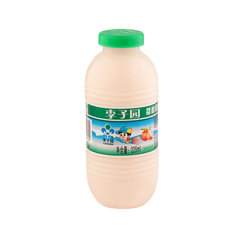 荔枝風(fēng)味乳飲料，單瓶凈含量225ml